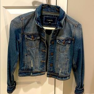 Cropped Jean Jacket